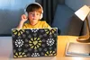MuchoWow® Laptop Aufkleber Sticker Cover Mädchen - Herz - Produktbild-Vorschau 3