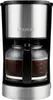 A close-up front view of a coffee maker with coffee in the carafe. Anteprima dell’immagine prodotto