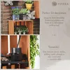 PINEEA Drewniana skrzynka, duży regał, skrzynka na owoce, Podgląd zdjęcia produktu 4