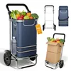 JOIEYOU Opvouwbare transportwagen, 100 x 45,5 x 39 cm, Productafbeelding-voorbeeld 10