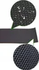 Close-up views of a black textured material, one showing water droplets and the other showing a diamond pattern. Podgląd zdjęcia produktu