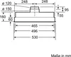 Bosch Serie 4 DHL555BL, 590 m³/h, Abluft/Umluft, D, A, B, Produktbild-Vorschau 7