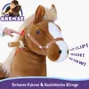 PonyCycle Reitpferd auf Rollen für Kleinkinder 4-7 Jahre Produktbild-Vorschau 4