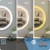 SAVE ®HOME Okrúhle LED zrkadlo do kúpeľne – 60 cm – Náhľad obrázku produktu 3
