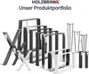 HOLZBRINK Tischbeine Eckig, Möbelfüße aus Quadratrohr 40x40 Produktbild-Vorschau 6