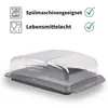 Dekorative Butterdose - Transparent mit Deckel - Produktbild-Vorschau 3