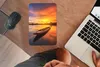 MuchoWow® Mauspad Mousepad Boot - Wasser - Sonnenuntergang Produktbild-Vorschau 3