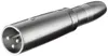 Goobay 27454 Adattatore XLR, presa AUX da 6,35 mm a spina Anteprima dell’immagine prodotto 1