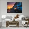 Bild auf Leinwand - Leinwandbild - Straße Auto Haus - Produktbild-Vorschau 6