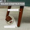 Kreslo HOMCOM s operadlom a zaoblenými podrúčkami, čalúnené Náhľad obrázku produktu 7