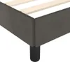 Ankonbej Bettgestell mit Kopfteil Dunkelgrau 140x200 cm Produktbild-Vorschau 5