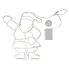 Immagine LED per finestra con doppio timer - Babbo Natale - Anteprima dell’immagine prodotto 6