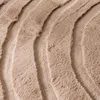 Volero - Hochflor Teppich Rund - Carvy Arches Taupe - Ø 80 Produktbild-Vorschau 6