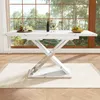MODFU  Esstisch 118-157×75cm Ausziehtisch Produktbild-Vorschau 2