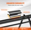 A close-up diagram illustrating the construction of a metal tube, highlighting its powder coating and high-quality steel composition. Anteprima dell’immagine prodotto