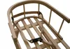 Doppelschlitten mit Winterfußsack Schlitten Holzschlitten Produktbild-Vorschau 3