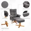 HOMCOM Relaxsessel Massagesessel mit Fußhocker Produktbild-Vorschau 7