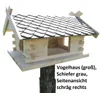 Vogelhaus (groß), Schiefer grau Produktbild-Vorschau 10