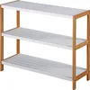 home24 Schuhregal - Bambus massiv / MDF Produktbild-Vorschau 1