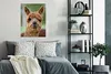 MuchoWow® Poster Lama - Braun - Makro 60x80 cm - Produktbild-Vorschau 4
