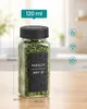 SONGMICS Sada 24 kusů skleněných dóz na koření, hranatý Náhled obrázku produktu 7