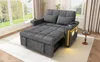 Tweezits slaapbank - 145 x 141,5 x 90 cm, grijs Productafbeelding-voorbeeld 16