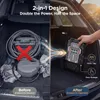 10000mAh Starthilfegerät – 600A Spitzenstrom, 150PSI Produktbild-Vorschau 8