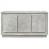 vidaXL Sideboard gris béton 102x35x55 cm Bois composite Voir les images du produit 5