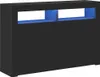 A black sideboard with blue LED lighting. Anteprima dell’immagine prodotto