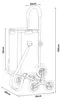 Treppensteiger Einkaufstrolley 'Neef' klappbar Dunkelgrau Produktbild-Vorschau 7