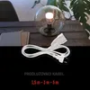 Dvoužilový pohyblivý přívod 3 m / 1 zásuvka / bílý / PVC / 0,75 mm2 Productafbeelding-voorbeeld