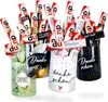 A collection of chocolate bars arranged in decorative containers, with various 'thank you' messages. Produktbild-Vorschau