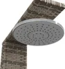 A close-up view of a grey rattan outdoor shower head. Náhľad obrázku produktu