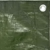A close-up view of a green tarp with a grommet in the corner. Náhľad obrázku produktu