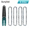 Sägekette-Set,4 Stück 6 Zoll mit 37 Antriebsgliedern,1 x 6 Produktbild-Vorschau 1