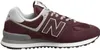 New Balance Ml574Evm Burgundy 44 Produktbild-Vorschau 17