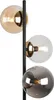Stojací lampa Siena černo-zlatá 3 světla se smíšenými Náhled obrázku produktu 5