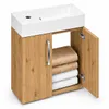 paplinskimoebel Waschbecken mit Unterschrank 41 x 22,5 x 50 Produktbild-Vorschau 1