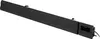 A black infrared heater is shown against a white background. Produktbild-Vorschau
