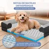 Lit orthopédique pour chien ELONEO, taille S - Gris Voir les images du produit 2