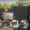 ECD Germany PVC rohož pro ochranu soukromí 100x900 cm, Náhled obrázku produktu 5