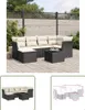 The Living Store 7-tlg. Garten-Sofagarnitur mit Kissen Produktbild-Vorschau 1