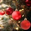 tectake® Weihnachtskugeln 86-er Set in Rot, inklusive Produktbild-Vorschau 9