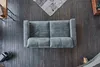 Sofa Ledersofa GIGANT 4 Sitzer 295cm Leder nobile anthrazit Produktbild-Vorschau 3