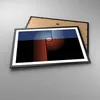 Gerahmtes Poster - Schwarzer Rahmen - Abstraktion Moderne Produktbild-Vorschau 3