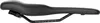 A black bicycle saddle shown from the side against a white background. Produktbild-Vorschau