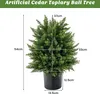 Künstliche Pflanze Zypresse 2 STK., Künstliche Zeder 54cm, Produktbild-Vorschau 7