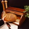 Creative Home Braun Brotkasten Holz | 38 x 28,5 x 17,5cm | Produktbild-Vorschau 8
