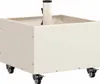 vidaXL Sonnenschirmständer Weiß 45 x 45 x 45 cm Stahl Produktbild-Vorschau 7