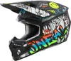 O'NEAL Kinder Motocross Helm 3SRS Rancid , Schwarz Weiß, XL Produktbild-Vorschau 2